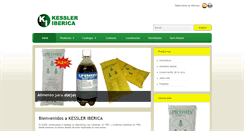 Desktop Screenshot of kessleriberica.com